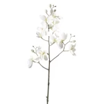 Artificial Flowers, White Color, Height 47 cm