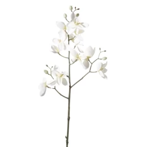 Artificial Flowers Height 47 cm, White Color | Abyat Company