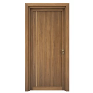 Premium Luxury Door 235x115 cm, 6 cm Thick, Light Brown | YT-35081012 GM02