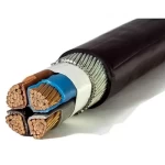 240 sq mm 4 Core 0.6/1kV Power Cable, Stranded Copper, PVC Insulation, SWA Armored, 300 meter/Drum | BAHRA  