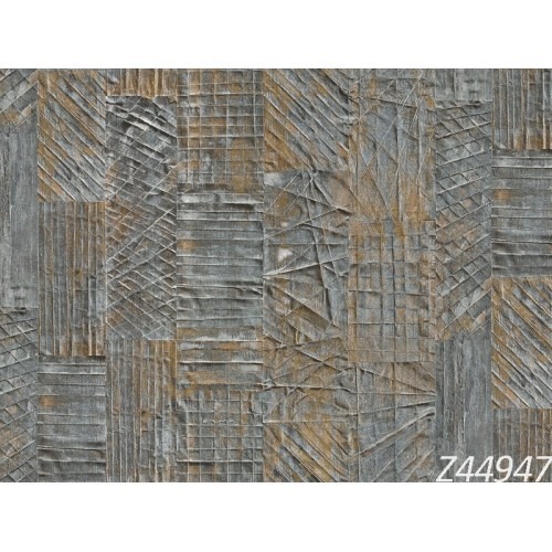 Italian Wallpaper Dark Gray Color, 10m x 1.06m, Model Z44947 | Balbaid Decor Company