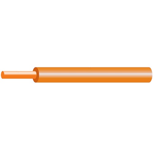 Solid Copper Electrical Wire 6mm 450/750V PVC 70°C Orange 100 M | Saudi Cable Company (SCC)