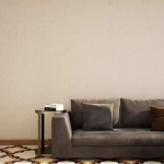 ورق حائط سادة طول 10 م، عرض 50 سم، لون بني فاتح