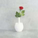 وردة صناعية جوري، مقاس 43×5 سم، لون أحمر