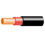1.5 sq mm 0.6/1kV 1C Power Cable, Stranded Copper, PVC 85°C Insulated, Red Color, 1000 meter Length | SCC