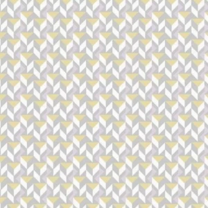 Wallpaper Classic Design 15.6m×106cm Yellow White Brown | Luxury line