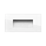 BENISSA Stair Light, 2.5 W LED, Yellow Light 3000K, white Color, Size 120×80×36 mm