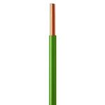 4mm Electric Wire Solid Core CU/PVC, 450/750 Volts, Green Color | Jeddah Cables