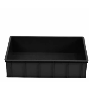 Polyethylene Plastic Storage Box Size 17×44×64 Cm Black Color | AL-FURIDI FACTORY FOR PLASTIC INDUSTRIES