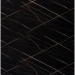 بديل رخام لواجهات المجالس مقاس 290 × 120 سم مستطيل الشكل  لون اسود بعروق بنى