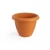 Plastic plant pot light brown size 37x28.5 cm