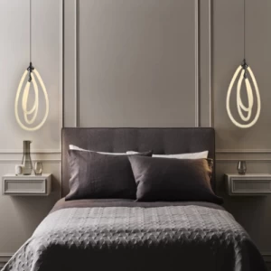 Triple Gold Pendant Light Length 52 cm Width 29 cm | Matkel Store