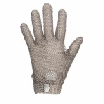 Cut resistant glove, size L, silver