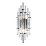 Decorative wall sconce, Silver Color, 50x23 cm 