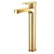 Long Washbasin Tap Size 28×19.9 cm, Gold Color