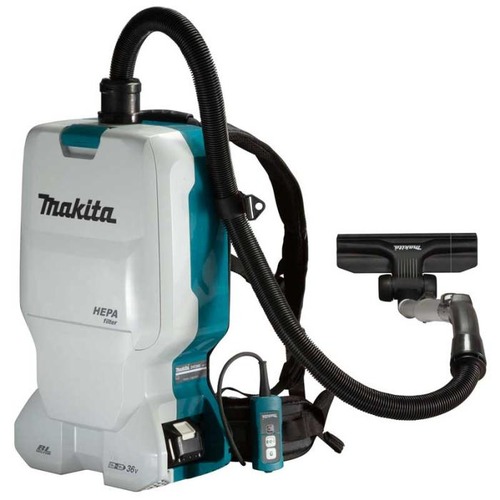 Cordless Backpack Vacuum Cleaner 297x174x523 mm, Makita | ARAB PROS COMPANY