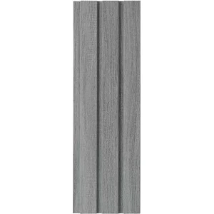 Decorative Wood Alternative 16 x 290 cm Rectangle, Dark Gray | Luxury line