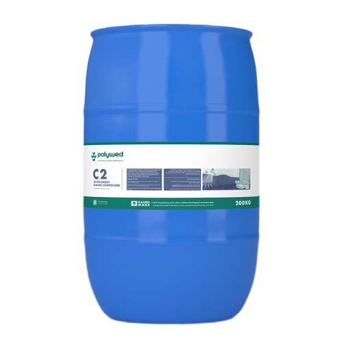 Chemical Water Based C2 Curing Compound 200 liter, Clear | Polywed construction chemicals