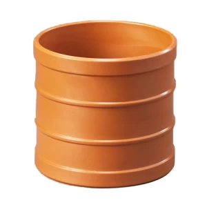 UPVC Coupling Size 50 mm Orange Color | Al mona for innovative pipe solutions