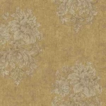 Floral wallpaper, brown color, length 10 m, width 0.53 m, model EP6124  