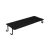 Glass Shelf stainless Steel,  Dimensions 331x120x48 mm, Matte black