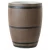 Fiberglass plant pot, brown, size 47x63 cm