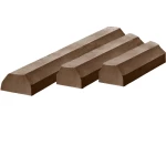 Reinforced Concrete Wheel Stoppers Size 160×12×10 cm Color Brown