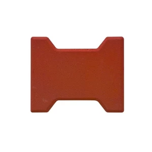 Behaton Interlock Paver Tiles Thickness 6 cm Dark Red Color | Artic