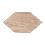 Kayak Stone-Style Porcelain Flooring, Brown Color, 10 mm Thickness, Size 33x17 cm