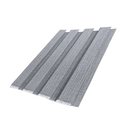 Synthetic Wood Decor Size 290×16 cm Gray Color, Model 059 | 
