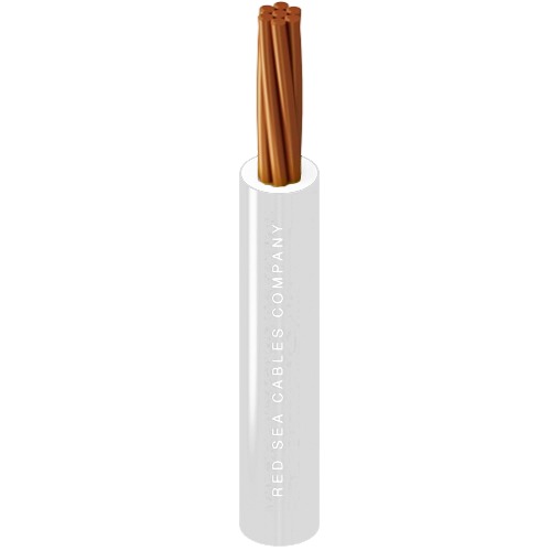 500mm² Stranded Copper NYA Wire, 1000V, PVC 90°C Insulation, White, 100 Yards | RESCAB