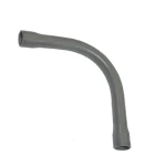 UPVC Plastic Elbow 90°, Size 32 mm, Pressure 16 Bar, Class 5, Gray Color | BAHRA Factory