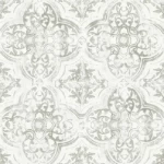 ورق حائط لون رمادي فاتح تصميم كلاسيك، مقاس 1.010سم×52.1سم