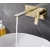 Concealed Bathroom Washbasin Mixer, Brand Pluto, Gold Color