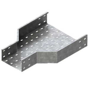 Cable Tray Straight Reducer 2.0mm Thick, 75mm Side, 750mm Width, Pre Galvanized Steel, Outside Flange | Bahra Cables