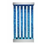 illuminated acrylic decorative waterfall, size 120 × 80 cm, blue and grey color, model number  SC9047DB612