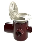 صفاية مياه داخلية حديد زهر مقاس 110/50 ملي، مصرف | مصنع سعودي كاست