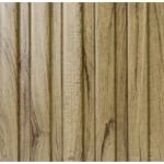 Chinese Replacement Wood PVC, Size 16 × 290 cm, Light brown color