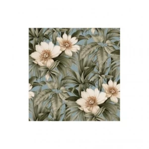 Wall Decoration Floral Design 10m x 0.53m Green, Model ht70202 | Balbaid Decor Company
