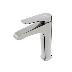 Washbasin Faucet Length 19.1 cm, Width 15 cm, Shiny Chrome | Hatch Company