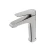 Washbasin Faucet Length 19.1 cm, Width 15 cm, Shiny Chrome Color 