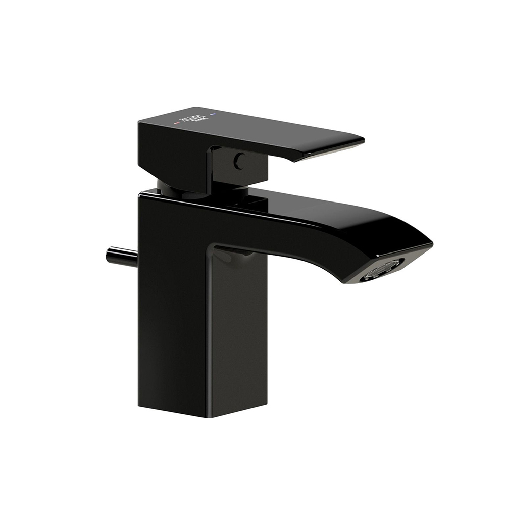 KLUDI Washbasin Mixer Black, Length 140 mm, Model KLUDI S | ALHashim Sanitary Tools