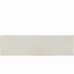 بورسلان Vibrant للحوائط والأرضيات للواجهات، سمك 8.5 مم، سطح لامع، لون أبيض، حجم 7×28 سم