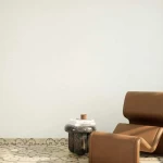 ورق حائط تصميم سادة، مقاس 10 م×50 سم، لون عاجي