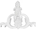 Engraved PU Foam Ceiling Decorations, Size 31.5x43 cm, white color | Zakharef factory