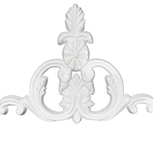 Engraved PU Foam Ceiling Decorations 31.5x43 cm White | Zakharef factory
