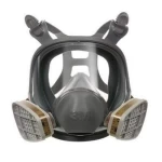 قناع وجه كامل، ماركة 3M، لون اسود