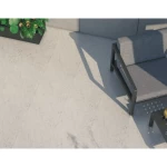 سيراميك ارضيات خارجي ارتفاع 15 مم أبعاد 50×50 سم مربع الشكل، لون رمادي، موديل برودي