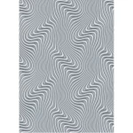 ورق حائط الماني مموج مقاس 10 م× 0.53 م، لون رمادي، موديل 29-10146