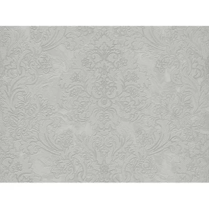 Italian Wallpaper 10m x 0.53m Pale Grey, Model 21113 | Balbaid Decor Company